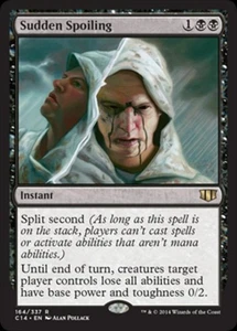 MTG English Sudden Spoiling NM Normal Commander 2014 Edition - Picture 1 of 1