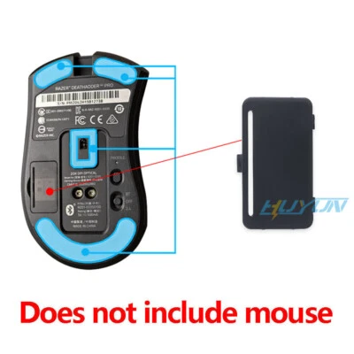 The USB Receiver Door and Housing Back Cover for Razer's Deathadder V2 PRO Mouse - Image 1 of 4