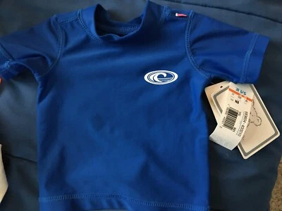 Boy's Blue Swim Top Newborn *NEW W/TAGS* r1 - Image 1 of 2