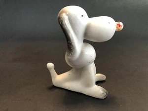 Rare Vintage 2.5” Snoopy Dog Figurine Plastic Acrylic Figure Hong Kong Free Ship - Picture 1 of 12