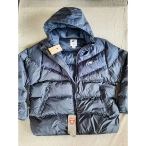 Chaqueta acolchada Nike para hombre 2XL con cremallera Storm Fit relleno sintético Primaloft azul - Imagen 1 de 9