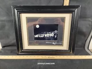 Insegna Hollywood Vintage Arte Stampa Litografica Firmata Dall'Artista Museo Cornice Qualità - Foto 1 di 4