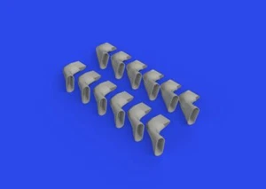 Eduard 624003 1/24 Avion Spitfire Mk Ix Échappement Piles Queue pour Arx (Res - Photo 1/1
