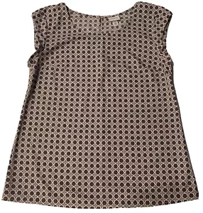Merona Scoop Neck Sleeveless Blouse Size S/P - Picture 1 of 4