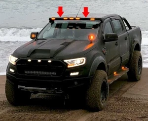 Barra de luces de techo Ford Ranger 2012-2023 alerón con LED techo delantero estilo americano - Imagen 1 de 6