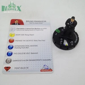 Heroclix Superman set Bruno Mannheim #020 Uncommon figure w/card! - Picture 1 of 1