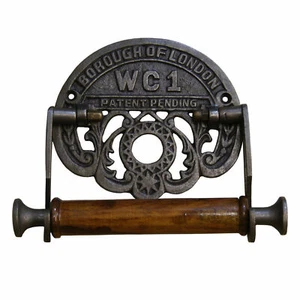 Cast Iron Toilet Roll Holder Antique Design/Vintage/Rustic/Retro Borough London - Picture 1 of 1