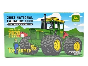 1/64 John Deere 7020 Diesel 4Wd Tractor With Duals 2003 National Farm Toy Show - Picture 1 of 1