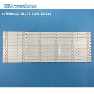 New LED strips For HISENSE 50H3 50K22DG LED50EC280JD HD500DF-B57 S0 SVH500A22 - Picture 1 of 4