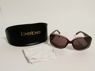 Gafas de sol para mujer Bebe Appealing BB7003 rojo rubí joyas 58 17 125 ojo de gato Foto 1 de 4
