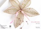 Bobbin Lace Patterns, Lacemaking Pattern Angel Necklace Flower, Beginners Advanc