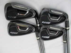 2016 PRGR egg 7~Pw 4pc original Carbon R-flex M-37  IRON SET Golf Club C333 - Picture 1 of 6