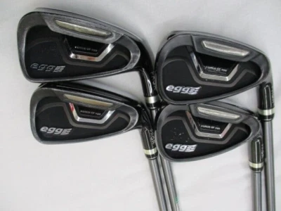 2016 PRGR egg 7~Pw 4pc original Carbon R-flex M-37  IRON SET Golf Club C333 - Image 1 of 4