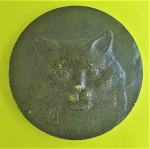 MEDALLA DE ANIMALES FRANCIA. Medalla CAT grande de J.JOACHIM bronce Ø 81,00mm 270,00 gr - Imagen 1 de 12