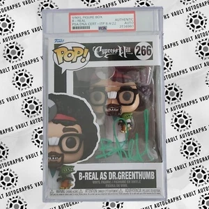 Cypress Hill Dr. Greenthumb Signed by B-Real Encapsulated Funko Pop #266 420 - Picture 1 of 4