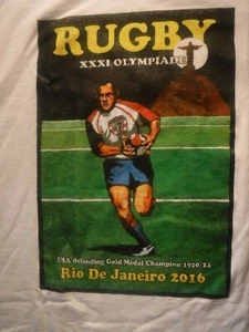 Rugby 2016 Rio De Janeiro XXXI Olypiade Gildan Men's Size 2XL - Picture 1 of 7