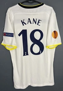 MEN'S TOTTENHAM HOTSPUR 2014/2015 KANE UEFA SOCCER FOOTBALL SHIRT JERSEY SIZE L - Picture 1 of 17