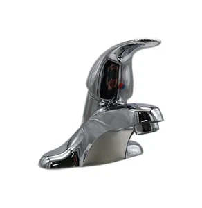 MOEN Adler 4 in. Centerset Single-Handle Low-Arc Bathroom Faucet in Chrome - Picture 1 of 3