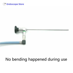 Adaptador médico de ángulo laparoscópico derecho endoscopio fuente de luz fibra óptica - Imagen 1 de 10