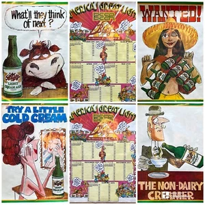 BLATZ - LIGHT CREAM ALE - CERVEZA - CARTELES - LOTE DE 5 - 1977 - Imagen 1 de 9