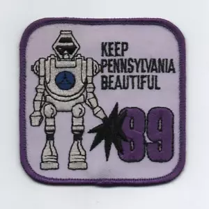 1989 Keep Pennsylvania Beautiful Patch, Light-Use - Picture 1 of 1