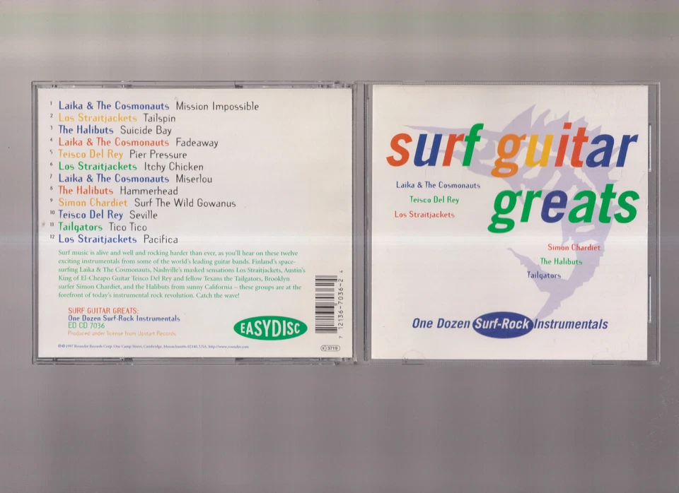 Surf Guitar Greats by Various Artists CD #0625GW Foto 1 de 1
