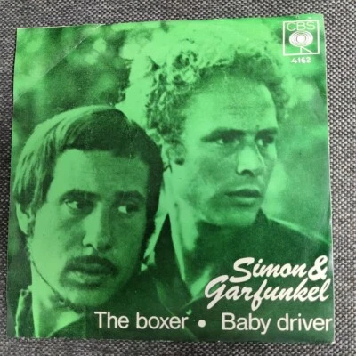 Simon & Garfunkel - The Boxer / Baby Driver (si) Scandinavia 1969 EX/VG++ - Image 1 of 4
