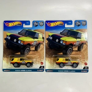 Range Rover Classic RHD 2023 Hot Wheels Car Culture HW Off Road 1:64 #5 Lot of 2 - Picture 1 of 7