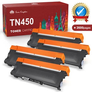 4x Cartuccia toner TN450 per Brother MFC-7860 HL-2250DN HL-2250DNR HL-2270DW - Foto 1 di 7
