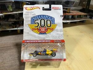 HOT WHEELS IZOD INDYCAR SERIES INDIANAPOLIS 500 100TH ANNIVERSARY REAL RIDERS - Picture 1 of 1