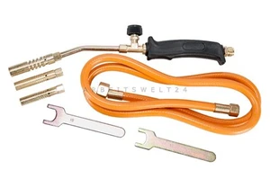 NEU! 20KW GASBRENNER M78390 ABFLAMMGERÄT MIT 3 DÜSEN DACHBRENNER PAPPE BRENNER - Bild 1 von 7