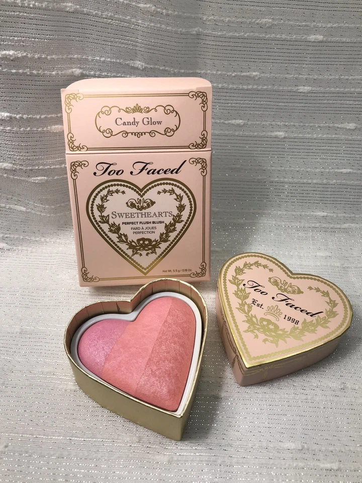 Too Faced Sweethearts Flush Blush Candy Glow 100 Authentic