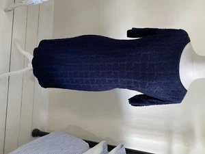 Monsoon gorgeous stretchy pull on slim dress with self pattern - Picture 1 of 5