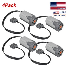 4x Power Functions For LEGO 8883 M Motor Electric Assembled Build Block Toy Part