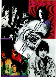 SYD BARRETT. 5 POSTCARDS. Repro. PINK FLOYD. - Bild 1 von 1