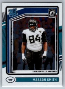 Maason Smith Rookie Base Jaguars 2024 Panini Optic Football - Picture 1 of 2