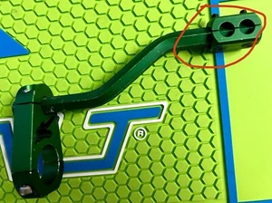 NEW KAPP / EMPIRE CRADLE DIRECT MOUNT ASA SCREWS (2) - BLACK OUT (2-HOLE) - Picture 1 of 5