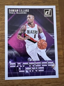 2018-19 Panini Donruss Express Lane Damian Lillard #19 - Picture 1 of 2
