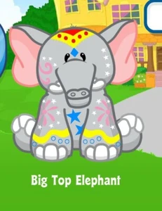 Webkinz Classic Big Top Elephant Virtual Adoption Code Only Messaged! - Picture 1 of 1
