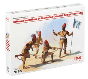 Eritrean Battalions of The Italian Сolonial Army 1939-1940 Scale 1/35 ICM 35567 - Picture 1 of 9