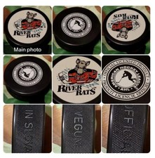 ALBANY RIVER RATS AHL OFFICIAL HOCKEY PUCK VEGUM MFG. Made In SLOVAKIA 🇸🇰