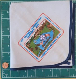 BSA 21st Calumet International Neckerchief 1986, Elk Lick, Allegheny Highlands - Picture 1 of 1