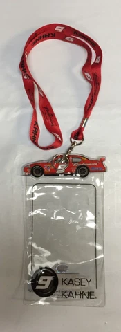 Kasey Kahne #9 Budweiser NASCAR Credential Holder Lanyard Keyring Cover