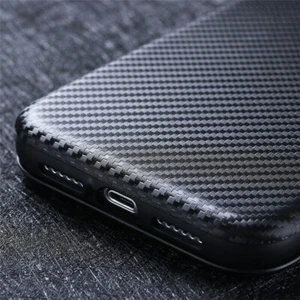 For Motorola Edge (2023) Luxury Business Leather Case Wallet Carbon Fiber Cover - Picture 1 of 18