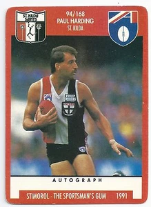 1991 Stimorol (94) Paul HARDING St. Kilda "" - Picture 1 of 1