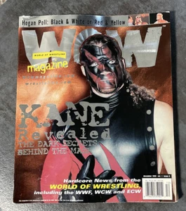 WOW World of Wrestling Mag dicembre '99 vol 1 numero 8 Doppia Copertura KANE/SHAWN MICHAEL - Foto 1 di 3