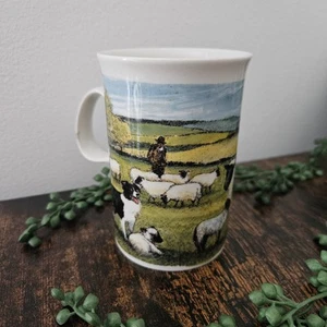 TAZZA DUNOON IN GRES 'ENNERDALE' DISEGNATA DA JACK DADD -- CANE DA PECORA E DA PASTORE - Foto 1 di 11