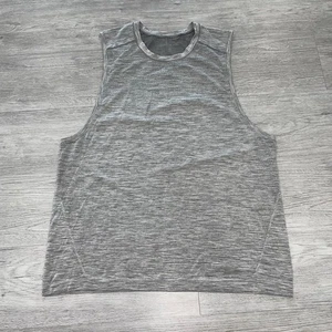 Lululemon Metal Vent Tech Muscle Stretch Tank Top grau Gym Workout Herren XL - Bild 1 von 11
