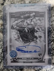 2020 Topps Gypsy Queen Black & White Taylor Ward #GQA-TW Rookie Auto /50 - Picture 1 of 2