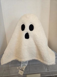 Costco Trendy Brentwood Sherpa Ghost Halloween Fall Seasonal Decor Pillow NEW - Picture 1 of 9